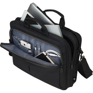 Dicota Eco Top Traveller SCALE Tasche für 30,5 cm (12 Zoll) bis 35,8 cm (14,1 Zoll) Notebook, Tablet - Schwarz - 600D Poly