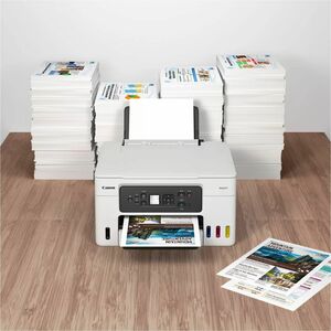 Canon MAXIFY GX3050 Wireless MegaTank Inkjet Multifunction Printer - Colour - White, Black - Cloud/Copier/Printer/Scanner 