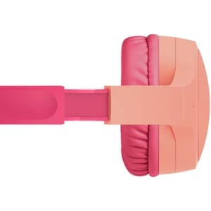 Belkin SOUNDFORM Mini Wired/Wireless On-ear Headset - Pink - 1000 cm - Bluetooth - 121.9 cm Cable - Mini-phone (3.5mm)