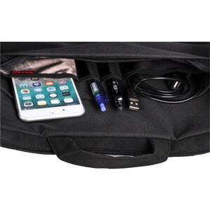 Sacoche de transport V7 Essential CTK14-BLK - Briefcase Style pour 35,8 cm (14,1 ") Ordinateur Portable - Noir - RFID prot