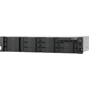 Sistema di memorizzazione SAN/NAS QNAP TS-855eU-RP-8G - 8 x Vani totali - 5 GB Capacità memoria Flash - Intel Atom MT8168 