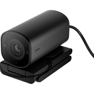 HP 965 网络摄像头 - 8 百万象素 - USB 3.0 A 型 - 3840 x 2160 视频 - CMOS 传感器 - 自动对焦 - 100° Angle - 三脚架 - 麦克风 - Windows 10, Windows 11, 