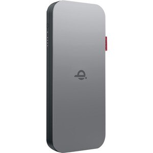 Power Bank Lenovo Go - Nero - Per Dispositivo USB tipo C, Mobile Phone - Ioni polimeri di litio - 10000 mAh - 3 A - 9 V DC