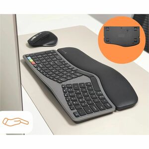 Macally X9 Performance Keyboard and Mouse - Scissors Wireless Bluetooth/RF 2.40 GHz Keyboard - Wireless Bluetooth/RF Mouse