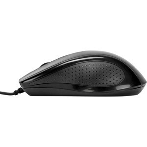 Souris BlueTrace Targus AMU81AMGL Pleine taille - USB Type A - 3 Bouton(s) - Noir - Câble - 1000 dpi - Roulettes avec frei
