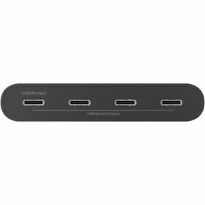 Belkin Connect USB-C 4-Port Hub, Adapter Dongle, 4xUSB-C Ports & 100W PD Max 10Gbps Data Transfer Mac/Chromebook - USB 3.2