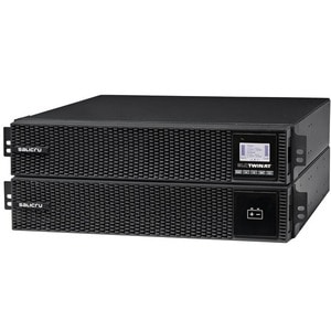 Salicru SLC TWIN Double Conversion Online UPS - 1.50 kVA/1.50 kW - Tower/Rack Convertible - 3 Hour Recharge - 120 V AC, 23