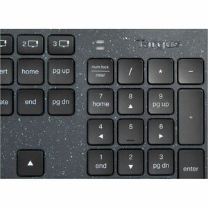 Targus Sustainable Energy Harvesting EcoSmart Keyboard - Wireless Connectivity - Bluetooth - 5 - Notebook/Tablet - PC, Mac