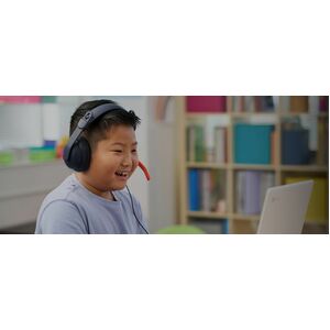 Logitech Zone Learn, EDU, WW, Classic Blue, On-Ear, 3,5mm AUX