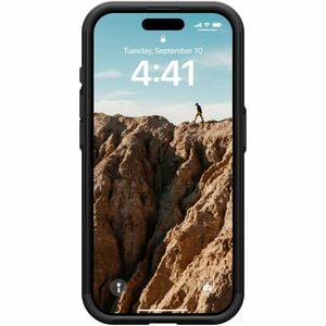 Urban Armor Gear Civilian Case for Apple iPhone 15 Pro Smartphone - Black - Drop Resistant, Impact Resistant, Shock Absorbing