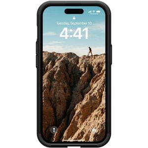 Urban Armor Gear Civilian Case for Apple iPhone 15 Smartphone - Black - 1 Pack - Pack - Shock Absorbing, Impact Resistant,