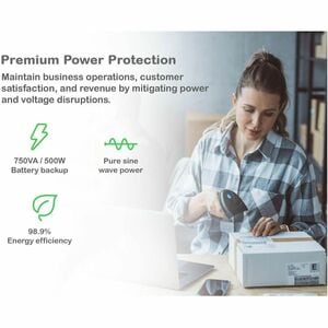 APC Smart-UPS, Line Interactive, 750VA, Rackmount 2U, 120V, 6x NEMA 5-15R outlets, SmartConnect Port+Network Card, AVR, LC