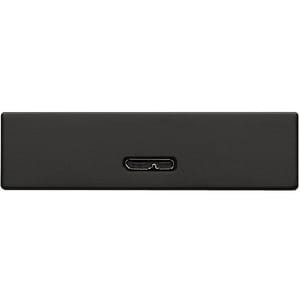 Seagate One Touch Tragbar Festplatte - 2,5" Extern - 1 TB - Schwarz - Notebook, Desktop-PC Unterstütztes Gerät - USB 3.0 -