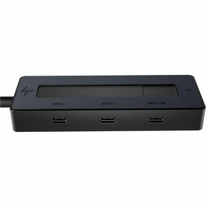 HP USB Type C Docking Station for Notebook, Mobile Workstation - Charging Capability - Black - Portable - 4K - 3840 x 2160