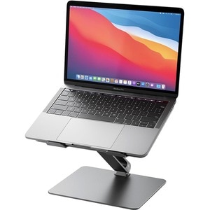 Alogic Elite Height Adjustable Notebook Stand - Desk - Aluminium Alloy - Space Gray