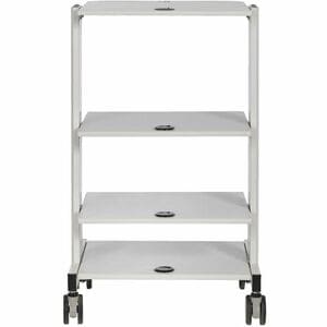 Eaton Tripp Lite Series Mobile Workstation with Adjustable Shelves, Locking Casters, TAA - 4 Shelf - 44.09 lb Capacity - 4