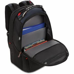 SwissGear Ibex Pro 610264 Carrying Case (Backpack) for 16" Tablet, Notebook, Book, Paperwork, Magazine, Accessories - Blac