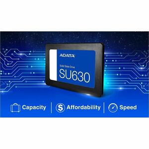 Unidad de estado sólido Adata Ultimate SU630 ASU630SS-240GQ-R - 2.5" Interno - 240GB - SATA (SATA/600) - 50TB TBW - 520MB/