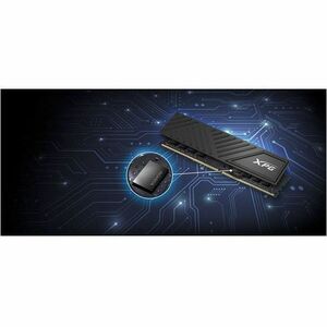 Módulo RAM XPG GAMMIX D35 AX4U32008G16A-SBKD35 para Computadora de escritorio - 8GB - DDR4-3200/PC4-25600 DDR4 SDRAM - 320
