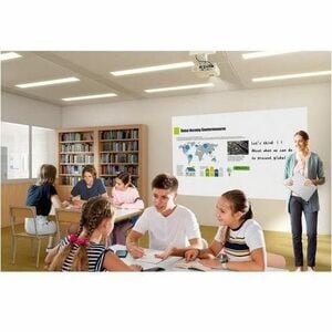 Epson EB-L260F 3LCD Projector - 16:9 - Desktop, Ceiling Mountable, Wall Mountable, Floor Mountable - White - Front, Ceilin