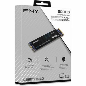 SSD PNY CS2230 - M.2 2280 Interne - 500 Go - PCI Express NVMe (PCI Express NVMe 3.0 x4) - Ordinateur de bureau, Notebook, 