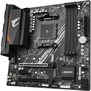 Aorus Ultra Durable B550M AORUS ELITE Desktop Motherboard - AMD B550 Chipset - Socket AM4 - Micro ATX - Ryzen 3, Ryzen 5, 