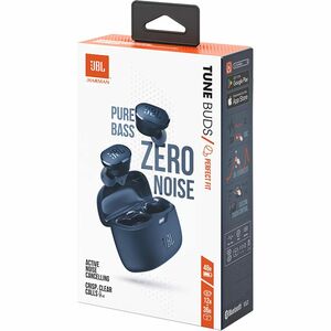 JBL Tune Buds True Wireless Earbud Stereo Earset - Blue - Binaural - In-ear - Bluetooth - 32 Ohm - 20 Hz to 20 kHz