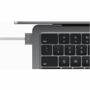 Apple MacBook Air MQKP3B/A 38.9 cm (15.3") Notebook - Apple M2 - 8 GB - 256 GB SSD - English (US) Keyboard - Space Gray - 