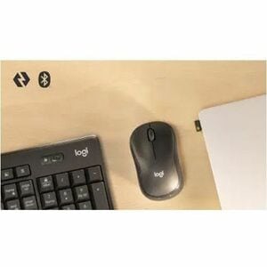 Logitech MK370 Rugged Keyboard & Mouse - QWERTY - Spanish - USB Type A Plunger Wireless Bluetooth Keyboard - 112 Key - Key