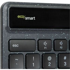 Targus EcoSmart AKB868FR Keyboard - Wireless Connectivity - French - AZERTY Layout - Black - Scissors Keyswitch - Bluetoot