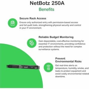 APC by Schneider Electric NetBotz Environmental Monitoring System