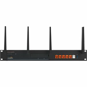 RACKMOUNT.IT Rackmount Kit - For Router - 2U Rack Height - Rack-mountable - Black