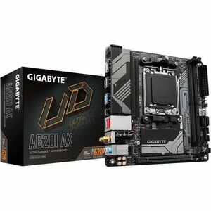 GIGABYTE1 Ultra Durable A620I AX Gaming Desktop Motherboard - AMD A620 Chipset - Socket AM5 - Mini ITX - Ryzen 7, Ryzen 5 
