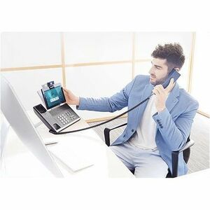 Yealink VP59 IP Phone - Corded - Corded/Cordless - Wi-Fi, Bluetooth - Desktop - Classic Gray - VoIP - IEEE 802.11a/b/g/n/a