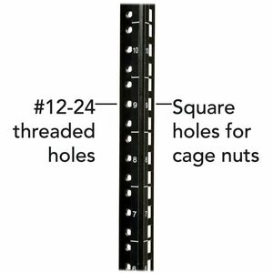 Tripp Lite series SmartRack SRW9UG 9U Wall Mountable Rack Cabinet for LAN Switch - 482.60 mm Rack Width x 419.10 mm Rack D
