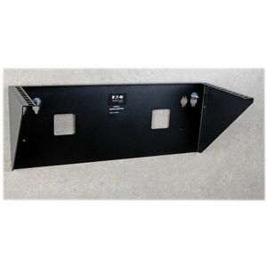 Tripp Lite by Eaton SmartRack SRWALLBRKT2U Mounting Bracket for Server, Network Switch, UPS - Black - 79.38 kg Load Capacity