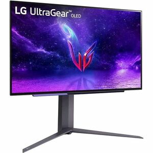 LG UltraGear 27GR95QE-B 27" (68.6 cm) Class WQHD Gaming OLED Monitor - 16:9 - Black - 26.5" (67.3 cm) Viewable - OLED - LE