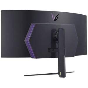 LG UltraGear 45GR95QE-B 45" (114.3 cm) Class UW-QHD Curved Screen Gaming OLED Monitor - 21:9 - Black - 44.5" (113 cm) View
