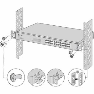 TP-Link Rackmount Rack-Montagekit für Switch, Router - Metall