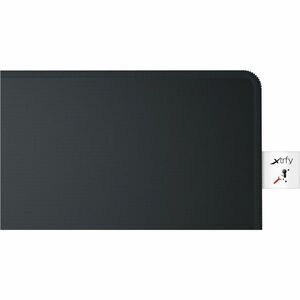 CHERRY GPZ1-L-BLACK Large Gaming Mouse Pad - 460 mm x 400 mm x 4 mm Dimension - Black - Rubber - Anti-slip - Mouse