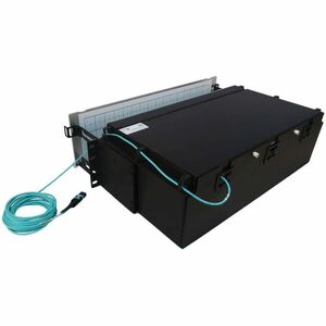 Tripp Lite series N48M-48M8L4-05Network Patch Panel - Aqua - 192 x Duplex - 3U High - 19" Wide - Rack-mountable