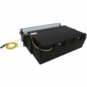 Tripp Lite series N48S-64M8L4-03Network Patch Panel - Yellow - 256 x Duplex - 3U High - 19" Wide - Rack-mountable