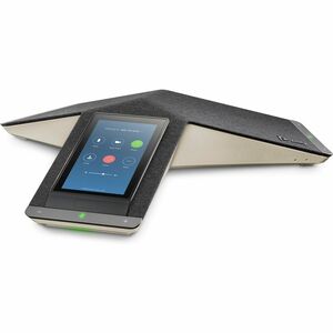 Poly Trio C60 IP Conference Station - Corded/Cordless - Bluetooth, Wi-Fi - Tabletop - Black - 3 x Total Line - VoIP - 5" L