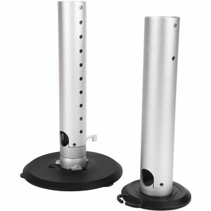 Amer Mounts AMRP150H Pole Mount for Projector, Display - Height Adjustable - 55 lb Load Capacity - Steel, Aluminum Alloy, 