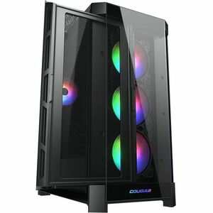 COUGAR Duoface Pro RGB CGR-5AD1B-RGB Gabinete para computadora gamer - Mini ITX, Micro ATX, ATX, SSI CEB, EATX Placa base 