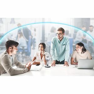 j5create JVU368-N - Webcam - 5 Megapixel - 30 fps - Schwarz, Weiß - 1 - 1920 x 1080 Pixel Videoauflösung - Full HD - 360° 