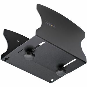 StarTech.com Mounting Bracket for Desktop Computer, PC - Black - 18.14 kg Load Capacity - Powder Coated Steel, Plastic, Ru