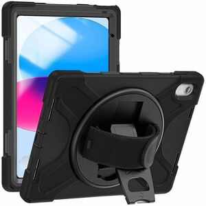 Strike Rugged Carrying Case for 27.7 cm (10.9") Apple iPad (10th Generation) Tablet - Black - Drop Resistant, Bump Resista