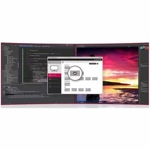 LG Ultrawide 34WR50QC-B 34" Class UW-QHD Curved Screen Gaming LCD Monitor - 21:9 - Black - 86.4 cm (34") Viewable - Vertic