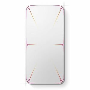 invisibleSHIELD Glass XTR3 Glass Screen Protector for iPhone 15 - 1 - For LCD iPhone 15 - Anti-microbial - Blue Light Redu